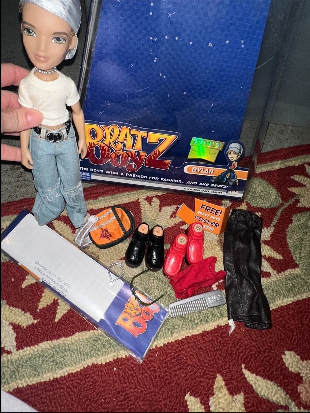 2003 First Edition Boyz Dylan Bratz Doll
